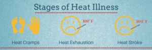 Stages of Heat Illness