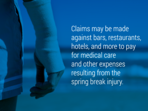 spring break injury claims