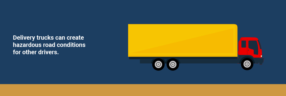 causes of delivery truck accidents