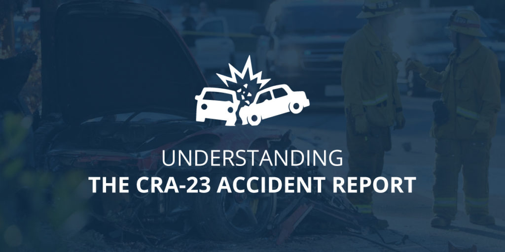 cra 23 accident report